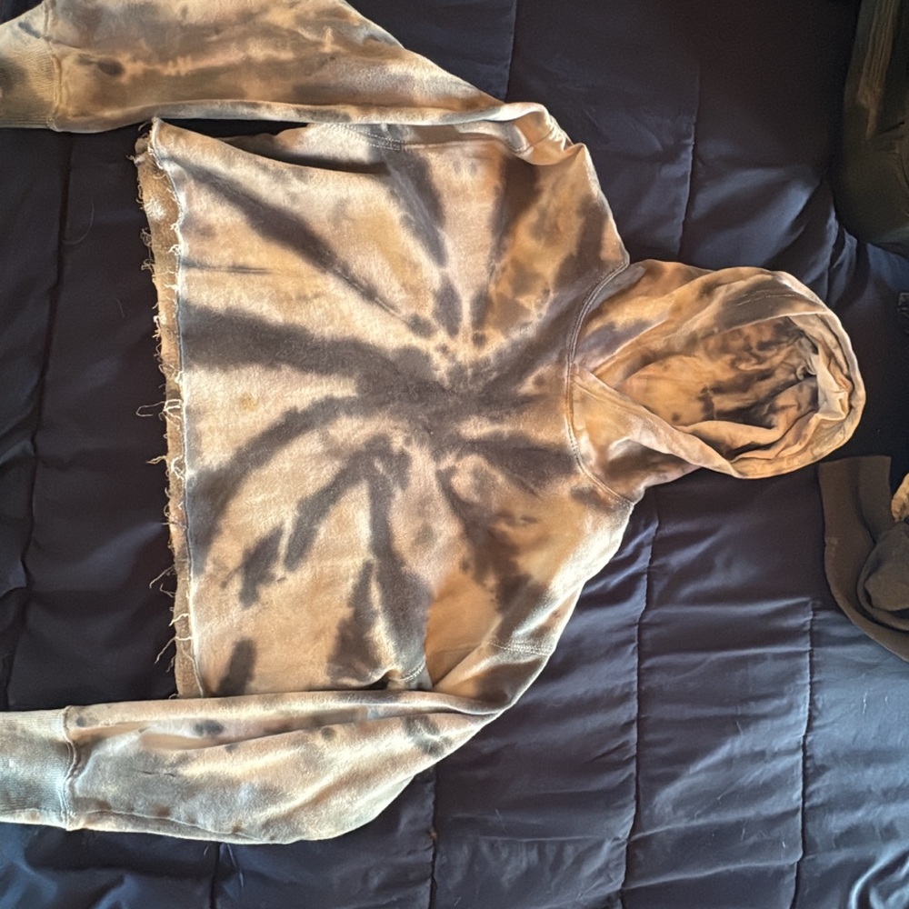 Women's Tie-Dye Hooded Sweater